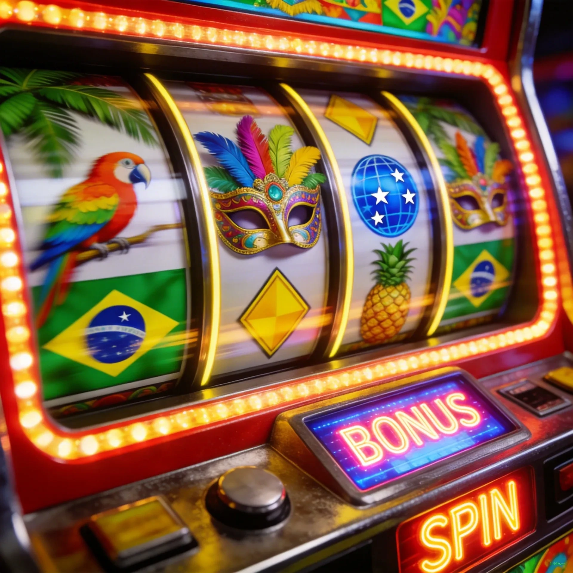 Imagem promocional do aplicativo mobile da 144bet